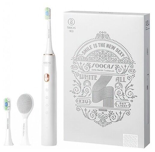 Электрическая зубная щетка Soocas Sonic Electric Toothbrush X3U (White Set) - 1