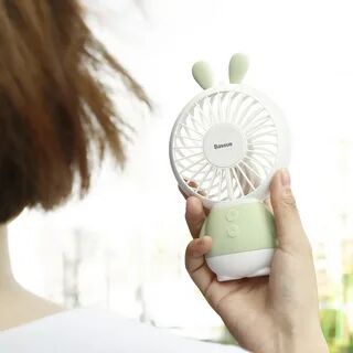 Вентилятор Baseus Exquisite Rabbit Fan (Green/Зеленый) - 4