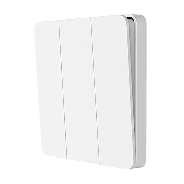 Настенный выключатель Mijia Wall Switch Triple Key MJKG01-3YL (трехклавишный) White - 1