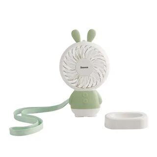 Вентилятор Baseus Exquisite Rabbit Fan (Green/Зеленый) - 1