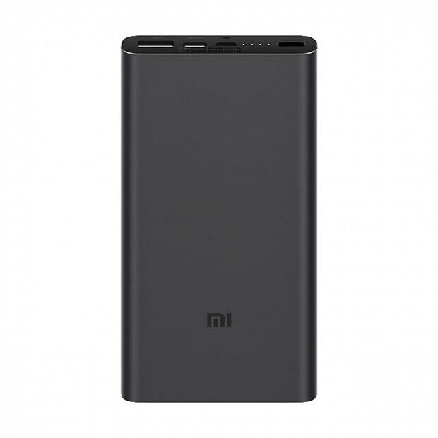 Внешний аккумулятор Xiaomi Mi Power Bank 3 10000 PLM12ZM (Black) - 1