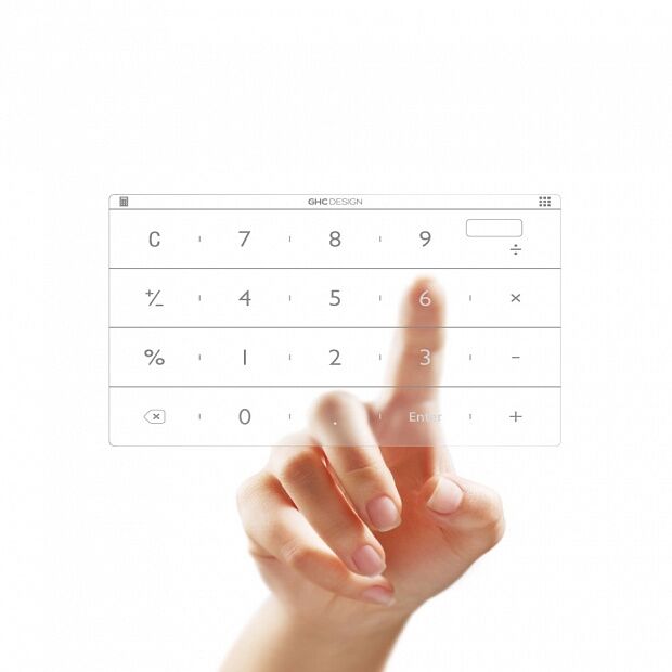 Умная ультратонкая клавиатура для ноутбука Xiaomi Air 13.3'' Luckey Nums Ultra-thin Smart Keyboard - 1